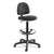 Safco® Precision Extended-Height Swivel Stool with Adjustable Footring, 33" Seat Height, Up to 250 lbs., Black Seat/Back, Black Base (SAF3401BL)