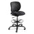 Safco® Vue Heavy-Duty Extended-Height Stool, 32.5" Seat Height, Supports up to 350 lbs., Black Seat/Black Back, Black Base (SAF3394BL)