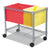Safco® Wire File Cart with Single Shelf, Gray (SAF5201GR) (SAF5201GR)