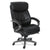 La-Z-Boy® Woodbury Big and Tall Executive Chair, Supports up to 400 lbs., Black Seat/Black Back, Weathered Gray Base (LZB48961A)