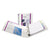 Avery® Heavy-Duty View Binder with DuraHinge, One Touch EZD Rings and Extra-Wide Cover, 3 Rings, 1.5" Capacity, 11 x 8.5, White (AVE01319)