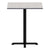 Alera® Reversible Laminate Table Top, Square, 35 3/8w x 35 3/8d, White/Gray (ALETTSQ36WG)