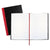 Black n' Red™ Casebound Notebooks, Wide/Legal Rule, Black Cover, 8.25 x 5.68, 96 Sheets (JDKE66857)