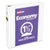 Avery® Economy View Binder with Round Rings , 3 Rings, 1.5" Capacity, 11 x 8.5, White (AVE05726)