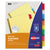 Avery® Insertable Big Tab Dividers, 8-Tab, Letter (AVE11111)