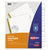 Avery® Insertable Big Tab Dividers, 8-Tab, Letter (AVE11124)