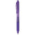 Pentel® EnerGel-X Retractable Gel Pen, 0.7 mm Metal Tip, Violet Ink/Barrel, Dozen (PENBL107V)