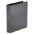 Universal® Economy Round Ring View Binder, 3 Rings, 1.5" Capacity, 11 x 8.5, Black (UNV20971)