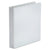 Universal® Economy Round Ring View Binder, 3 Rings, 1.5" Capacity, 11 x 8.5, White (UNV20972)