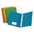 Oxford™ Twin-Pocket Folders with 3 Fasteners, Letter, 1/2" Capacity, Assorted, 25/Box (ESS57713)