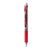 Pentel® EnerGel RTX Retractable Gel Pen, Medium 0.7mm, Red Ink, Red/Gray Barrel (PENBL77B)