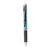 Pentel® EnerGel RTX Retractable Gel Pen, Fine 0.5mm, Black Ink, Silver/Black Barrel (PENBLN75A)