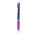 Pentel® EnerGel RTX Retractable Gel Pen, Fine 0.5mm, Violet Ink, Silver/Violet Barrel (PENBLN75V)