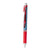 Pentel® EnerGel RTX Retractable Gel Pen, Medium 0.7mm, Red Ink, Red/Gray Barrel (PENBLN77B)