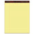 Ampad® Gold Fibre Quality Writing Pads, Narrow Rule, 50 Canary-Yellow 8.5 x 11.75 Sheets, Dozen (AMP20022)