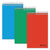Ampad® Memo Pads, Narrow Rule, Assorted Cover Colors, 60 White 3 x 5 Sheets, 3/Pack (AMP45093)