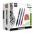 Zebra® Z-Grip Retractable Ballpoint Pen, Medium 1mm, Assorted Ink/Barrel, 48/Pack (ZEB22048)
