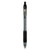 Zebra® Z-Grip Retractable Ballpoint Pen, Medium 1mm, Black Ink, Clear Barrel, 24/Pack (ZEB12221)