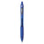 Zebra® Z-Grip Retractable Ballpoint Pen, Medium 1mm, Blue Ink, Clear Barrel, Dozen (ZEB22220)