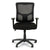 Alera® Elusion II Series Mesh Mid-Back Swivel/Tilt Chair with Adjustable Arms, Up to 275 lbs, Black Seat/Back, Black Base (ALEELT4214F)