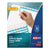 Avery® Print and Apply Index Maker Clear Label Dividers, 5 White Tabs, Letter, 25 Sets (AVE11446)