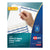 Avery® Print and Apply Index Maker Clear Label Dividers, 3 White Tabs, Letter, 25 Sets (AVE11445)