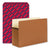Smead™ Redrope Drop Front File Pockets, 5.25" Expansion, Legal Size, Redrope, 50/Box (SMD74810)