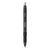 Sharpie® S-Gel™ S-Gel Retractable Gel Pen, Medium 0.7 mm, Red Ink, Black Barrel, Dozen (SAN2096158)