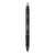 Sharpie® S-Gel™ S-Gel Retractable Gel Pen, Fine 0.5 mm, Blue Ink, Black Barrel, Dozen (SAN2096146)