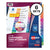 Avery® Customizable TOC Ready Index Multicolor Dividers, 12-Tab, Letter, 6 Sets (AVE11196)