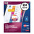 Avery® Customizable TOC Ready Index Multicolor Dividers, 8-Tab, Letter, 24 Sets (AVE11168)