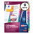 Avery® Customizable TOC Ready Index Multicolor Dividers, 10-Tab, Letter, 6 Sets (AVE11188)