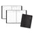 AT-A-GLANCE® Contemporary Weekly/Monthly Planner, Vertical-Column Format, 11 x 8.25, Graphite Cover, 12-Month (Jan to Dec): 2025 (AAG70950X45)