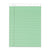 TOPS™ Prism + Colored Writing Pads, Wide/Legal Rule, 50 Pastel Green 8.5 x 11.75 Sheets, 12/Pack (TOP63190)