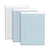 TOPS™ Prism + Colored Writing Pads, Wide/Legal Rule, 50 Assorted Pastel-Color 8.5 x 11.75 Sheets, 6/Pack (TOP63116)