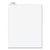 Avery® Avery-Style Preprinted Legal Bottom Tab Divider, Exhibit E, Letter, White, 25/PK (AVE11944)
