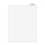 Avery® Avery-Style Preprinted Legal Bottom Tab Divider, Exhibit K, Letter, White, 25/PK (AVE11950)