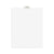 Avery® Avery-Style Preprinted Legal Bottom Tab Divider, Exhibit C, Letter, White, 25/PK (AVE11942)