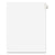 Avery® Preprinted Legal Exhibit Side Tab Index Dividers, Avery Style, 26-Tab, A, 11 x 8.5, White, 25/Pack (AVE01401)
