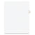 Avery® Preprinted Legal Exhibit Side Tab Index Dividers, Avery Style, 10-Tab, 8, 11 x 8.5, White, 25/Pack (AVE11918)