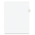 Avery® Preprinted Legal Exhibit Side Tab Index Dividers, Avery Style, 10-Tab, 7, 11 x 8.5, White, 25/Pack (AVE11917)