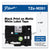 Brother TZe Standard Adhesive Laminated Labeling Tape, 1.4" x 26.2 ft, Black on Matte White (BRTTZEM261)