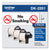 Brother Continuous Paper Label Tape, 2.44" x 100ft, White, 3 Rolls/Pack (BRTDK22513PK)
