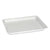 Pactiv Evergreen Supermarket Tray, #8S, 10.5 x 8.25 x 0.7, White, 500/Carton (PCT51P108S)