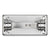San Jamar® Locking Toilet Tissue Dispenser, 6 x 4 1/2 x 2 3/4, Chrome (SJMR200XC)