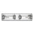 San Jamar® Locking Toilet Tissue Dispenser, 12 3/8 x 4 1/2 x 2 3/4, Chrome (SJMR260XC)