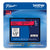 Brother TZe Laminated Removable Label Tapes, 0.47" x 26.2 ft, Black on Red (BRTTZE431CS)