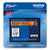 Brother TZe Laminated Removable Label Tapes, 0.47" x 26.2 ft, Black on Orange (BRTTZEB31CS)