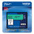 Brother TZe Laminated Removable Label Tapes, 0.94" x 26.2 ft, Black on Green (BRTTZE751CS)