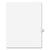 Avery® Preprinted Legal Exhibit Side Tab Index Dividers, Avery Style, 10-Tab, 16, 11 x 8.5, White, 25/Pack (AVE01016)